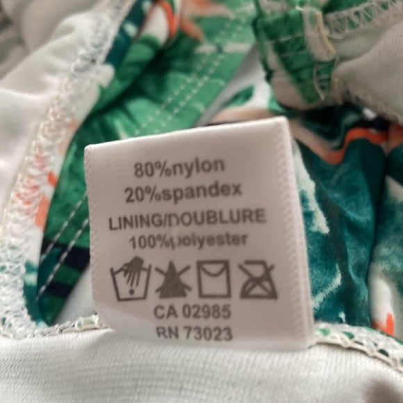 Revamped One Piece Tropical Swimsuit - Picture 5 of 5